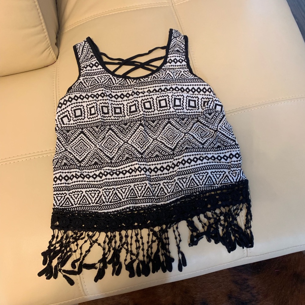 Tribal Print Tank Top
